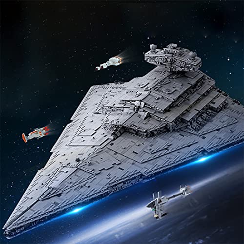 Loads Star Imperial Wars Destroyer - Juego de construcción de bloques de construcción Super UCS Star Destroyer, modelo de destructor estrellado compatible con Lego Star Wars (11885 piezas)