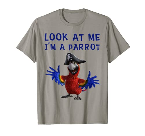 Look At Me I'm A Parrot Boy Girl - Disfraz divertido Camiseta