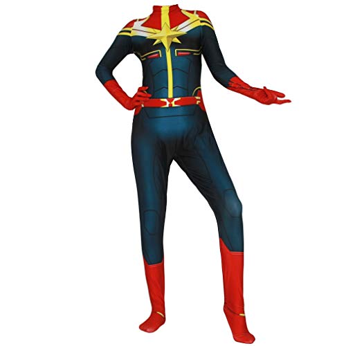 Los aficionados adultos capitán Superhero cosplay cumpleaños de los niños Juego de imaginación Body tema del partido de mascarada del mono Bodies Vestimenta película del animado ropa, (115～125cm)