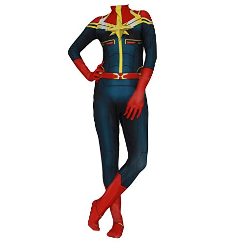 Los aficionados adultos capitán Superhero cosplay cumpleaños de los niños Juego de imaginación Body tema del partido de mascarada del mono Bodies Vestimenta película del animado ropa, (115～125cm)