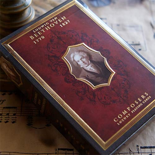 Ludwig van Beethoven (Compositores) Juego de cartas