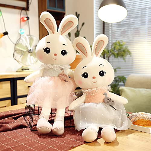 Lulihhhh El Nuevo 45-120 cm Creativo Lindo Conejo de Peluche de Juguete muñeca de Trapo muñeca Cama muñeca Grande Conejo Almohada Regalo de cumpleaños Rosa 45 cm