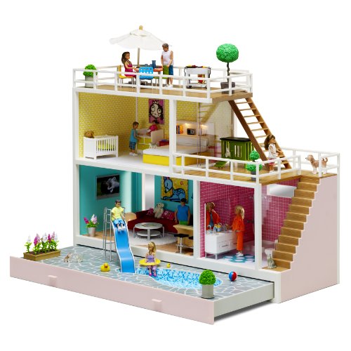 Lundby - Casa de Juguete con Tres Plantas