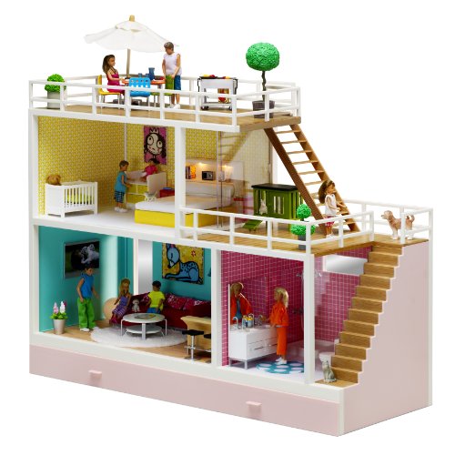 Lundby - Casa de Juguete con Tres Plantas