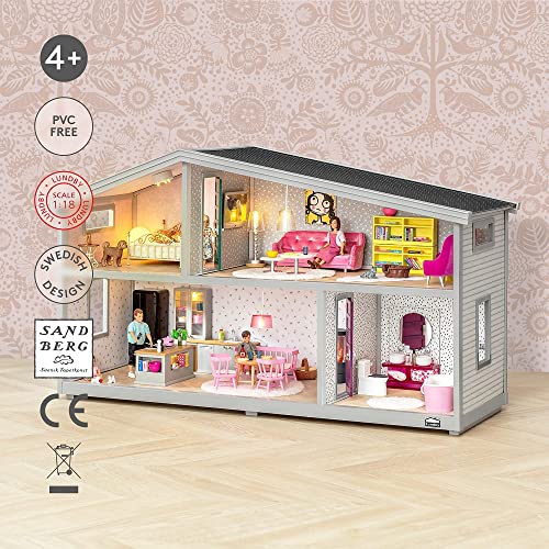 Lundby Doll’S House Casa de muñecas Life, Multicolor (Micki Leksaker AB 60-102100)