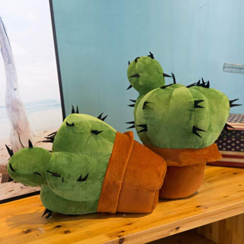 LuohuiFang Simulación Cactus Coche Peluche Cactus Almohada Oficina Cojín Decoración Hogar