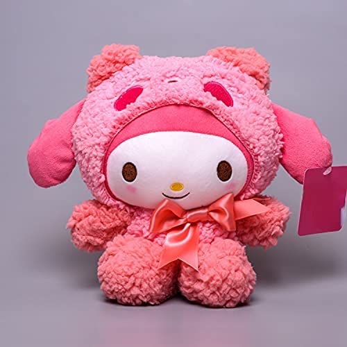 LUOYEPIAO Linda Serie de transformación de Panda Kuromi Melody Yugui Perro Paquete de Peluche de Peluche Juguete Muñeca Muñeca Muñeca/Pareja Regalo 20 cm 3