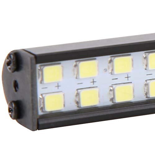 Luz LED de RC, Plástico Durable de la Lámpara de Techo de RC del Metal para la Correa Eslabonada de RC