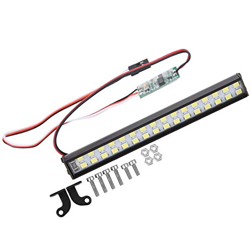 Luz LED de RC, Plástico Durable de la Lámpara de Techo de RC del Metal para la Correa Eslabonada de RC