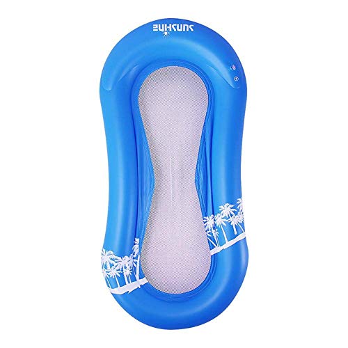 LXDDP Hamaca Agua, Tumbona Piscina Flotador Hamaca Balsas inflables Piscina Sofá Aire Silla Flotante Cama Drifter Piscina Flotador Playa para Adultos Suministros para Fiestas Decoraciones