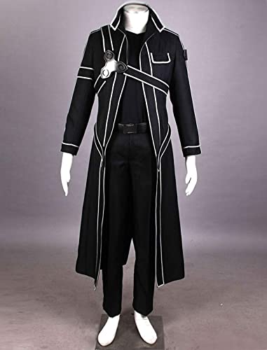 LXDZXY inspirado por Sword Art Online Kirito Cosplay disfraz sao Kirigaya Kazuto disfraz de Halloween Cosplay