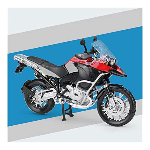 LYJB 1:12 por B-MW R 1200 GS Diecast Collectible Hobbies Motocicleta Modelo Modelo Juguetes Adornos Decoración for Niños Niños Juguetes Regalos Modelo de Motocicleta