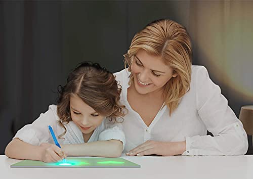 Magic Light Drawing Pad for Kids,Fun Drawing Pad Board Glow in Dark Light Up Drawing Board Educational Learning Drawing Kids Toys Gifts (A3)