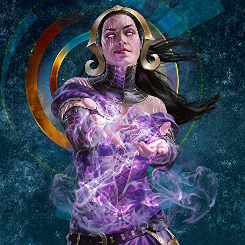 Magic The Gathering- Deck de Planeswalker Liliana, Muerte, Edición Básica 2021 (Wizards of The Coast C76571010)