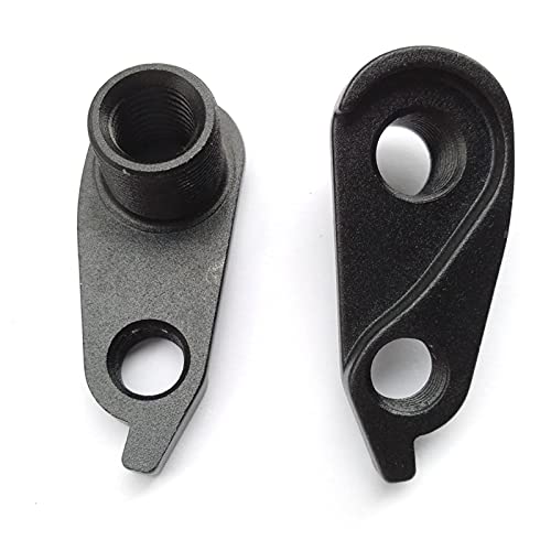 MAIOPA Duradera 2PCS Bicycle Trasero Derailleur Hanger Mech Dropout para Decathlon Rockrider XC50 Xc100 xc500 Extensor Bicicleta de montaña Fáciles de reemplazar (Color : Black)