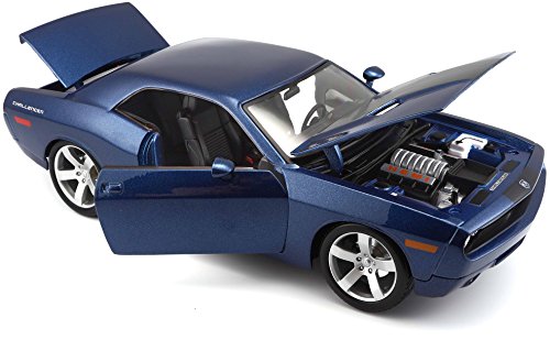 Maisto, color azul, Dodge Challenger Concept (M36138) , color/modelo surtido