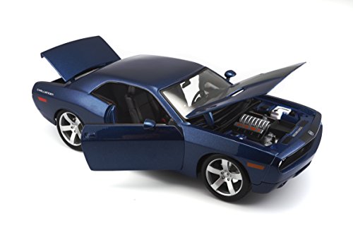 Maisto, color azul, Dodge Challenger Concept (M36138) , color/modelo surtido