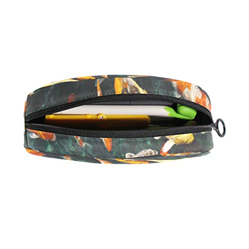 Malpleda Animal Fish Carp Koi - Estuche para bolígrafos (piel)