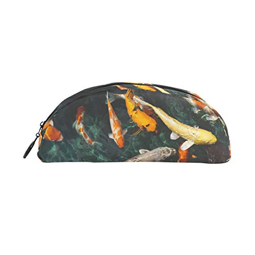 Malpleda Animal Fish Carp Koi - Estuche para bolígrafos (piel)