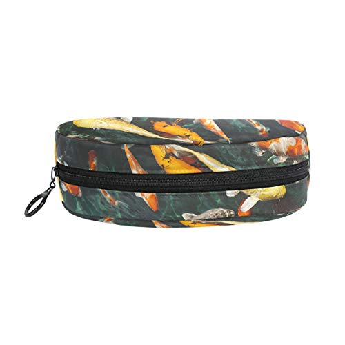 Malpleda Animal Fish Carp Koi - Estuche para bolígrafos (piel)