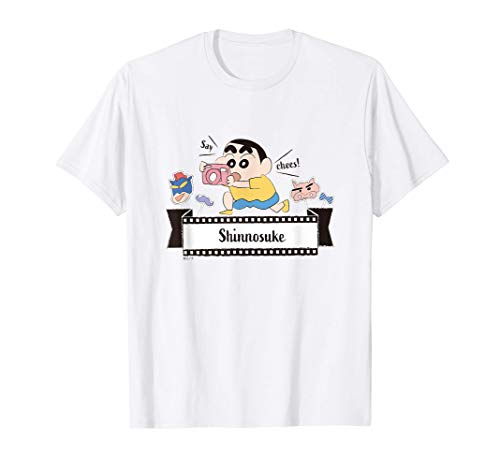 【Manga】 Crayon Shin-chan Shin-chan Say cheese! Camiseta