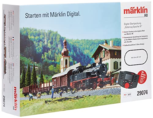 Märklin Era III Freight Train HO (1:87) Modelo de ferrocarril y Tren - Modelos de ferrocarriles y Trenes (HO (1:87), 16.5 mm, Niño/niña, 3 año(s), Negro, Marrón, Gris, Rojo, Metal)