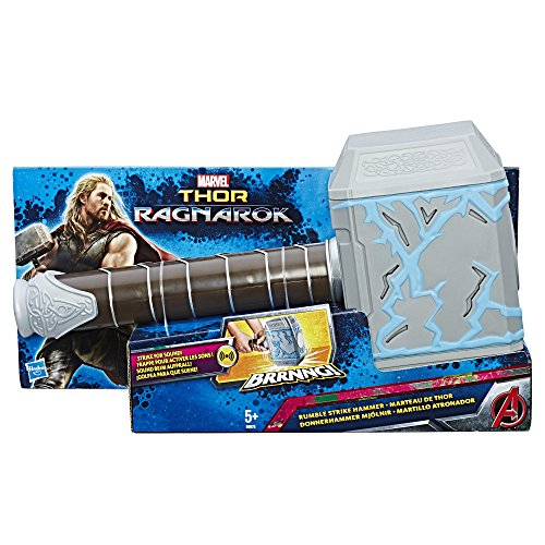 Marvel Avengers Martillo atronador de Thor, Multicolor, 34 x 18 cm (Hasbro B9975EU4)