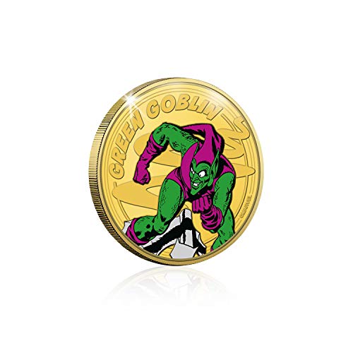 Marvel Spiderman Gifts Colección Coleccionable Comics Moneda Conmemorativa Villains - Green Goblin