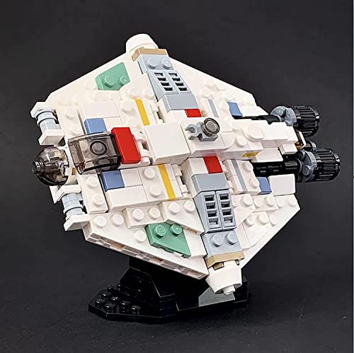 MASSAGERS Bloques de Construcción de Naves Espaciales de Tecnología, Compatibles con Lego Star Wars Star Wars Rebel Spaceship 294 Piezas Science Space Wars Moc Spaceship