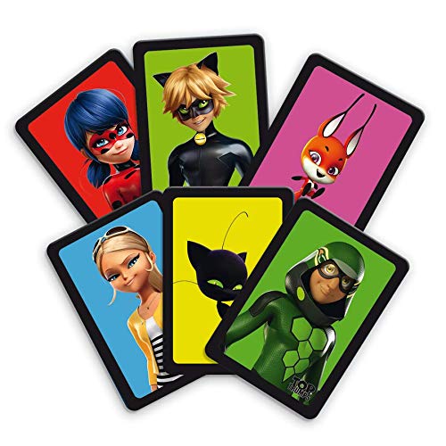 Match Miraculous - Juego de Mesa de Top Trumps – Conecta en línea a 5 de tus personajes favoritos de Miraculous