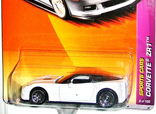 Matchbox 2010-6 Corvette ZR1 WHITE Sports Cars Series 1:64 Scale by Matchbox