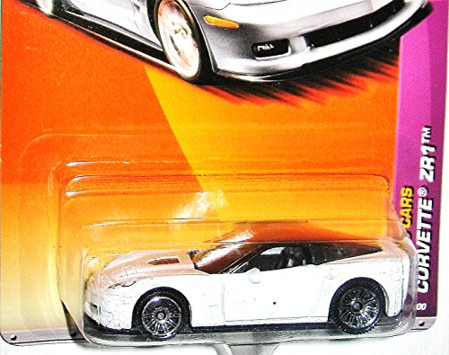 Matchbox 2010-6 Corvette ZR1 WHITE Sports Cars Series 1:64 Scale by Matchbox