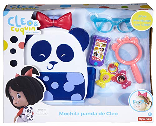 Mattel-FLW56 Family Cuquin Mochipanda de Cleo, juguete familia Telerín (FLW56)