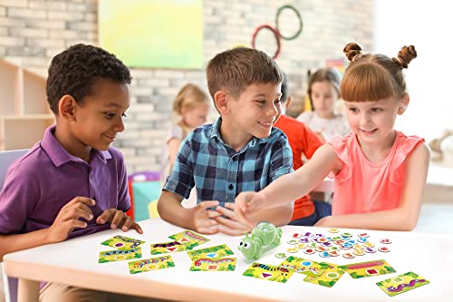 Mattel Games Wormy Roller Juego de Mesa para niños +3 años, Incluye Cartas y Gusano de Juguete (Mattel GYJ81)