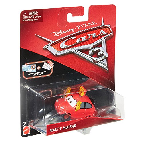 Mattel - Hot Wheels FLB59. Cars 3. Personaje Mady McGear.