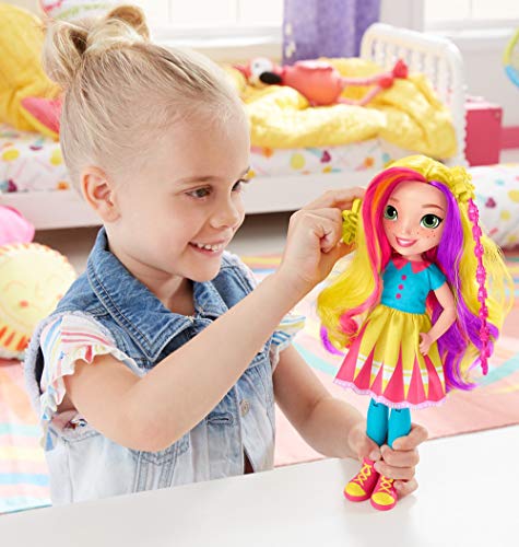 Mattel - Sunny Day Nickelodeon Haz Mil Peinados Muñeca rubia con accesorios para peinar, Juguete +3 años (FBN72)