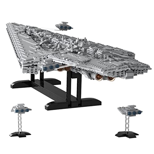 MBKE Star Wars Star Destroyer MOC-64662, 2131Pcs Star Wars Ejecutor-Class Super Cruiser Building Block Set de construcción para niños y adultos, compatible con Lego