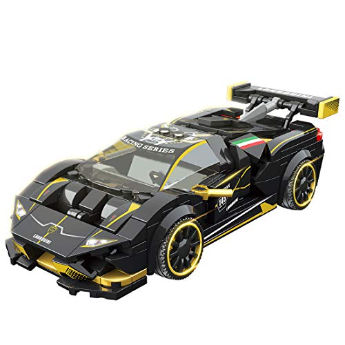 MBKE Technic Racing Car Model, 360 piezas Kit de construcción para modelo de coche deportivo Lamborghini, juegos de bloques de construcción compatibles con Lego Technic