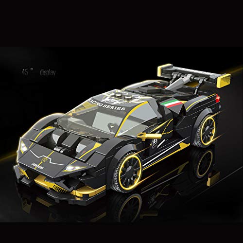 MBKE Technic Racing Car Model, 360 piezas Kit de construcción para modelo de coche deportivo Lamborghini, juegos de bloques de construcción compatibles con Lego Technic