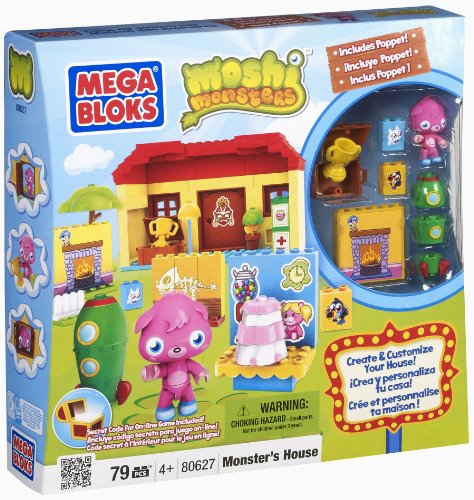 Mega Bloks - Megabloks - 80627U - Juego de construcción - Moshi Monsters - Casa