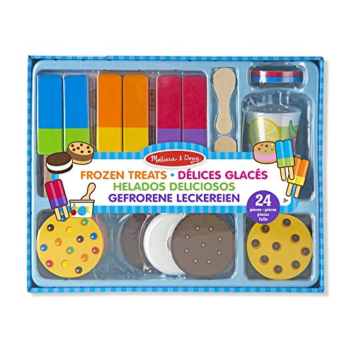 Melissa & Doug- Wooden Frozen Treats (19869) , color/modelo surtido