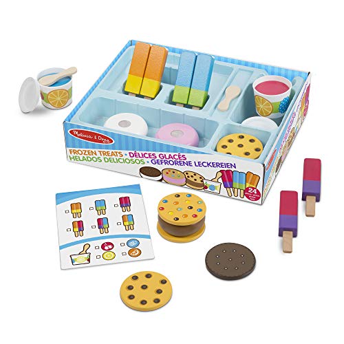 Melissa & Doug- Wooden Frozen Treats (19869) , color/modelo surtido