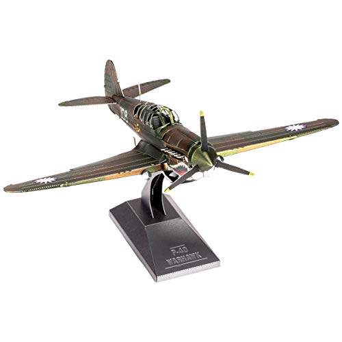 METAL EARTH MAQUETA / PUZZLE 3D De metal. - P-40 WARHAWK Monta tus modelos favoritos en casa. (MMS213)