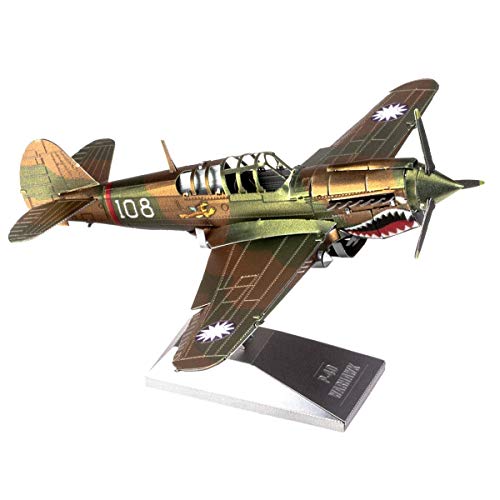 METAL EARTH MAQUETA / PUZZLE 3D De metal. - P-40 WARHAWK Monta tus modelos favoritos en casa. (MMS213)