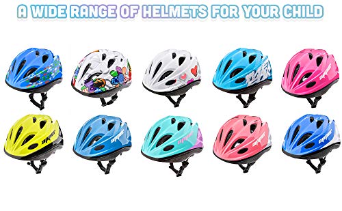 meteor Casco Bicicleta Bebe Helmet Bici Ciclismo para Niño - Cascos para Infantil - Bici Casco para Patinete Ciclismo Montaña BMX Carretera Skate Patines monopatines HB6-5 (S (48-52 cm), KS07 Arrows)