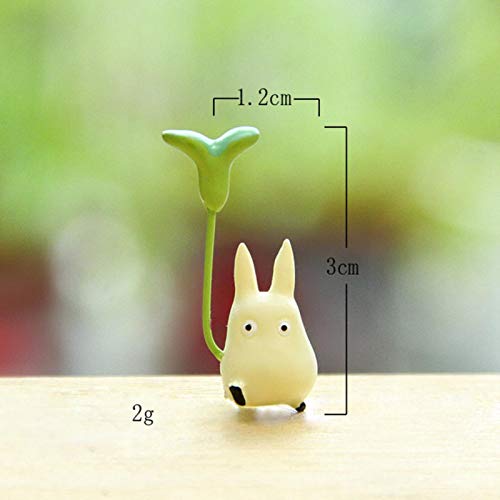 Micro Hada Jardín Figuras Miniatura Decoración De Escritorio Terrario Suculentas Anime Totoro Figuras De Acción Regalo DIY