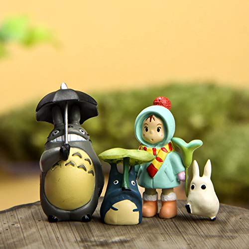 Micro Hada Jardín Figuras Miniatura Decoración De Escritorio Terrario Suculentas Anime Totoro Figuras De Acción Regalo DIY