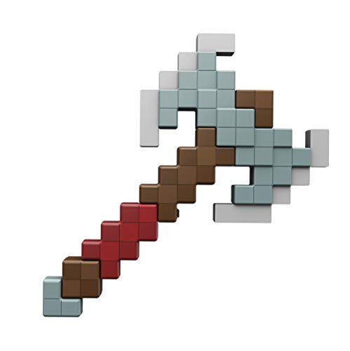 Minecraft Dungeons Hacha Doble de Foam, Hacha de Juguete (GNM46)