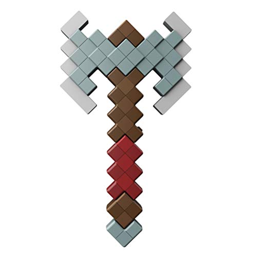 Minecraft Dungeons Hacha Doble de Foam, Hacha de Juguete (GNM46)