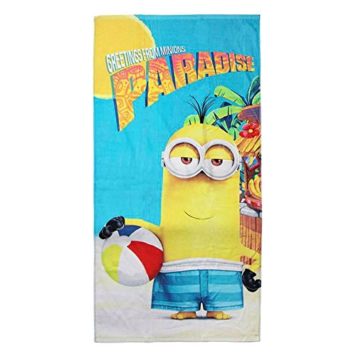 Minions-2200002802 Toalla Playa y Piscina (Artesania Cerda 2200002802)